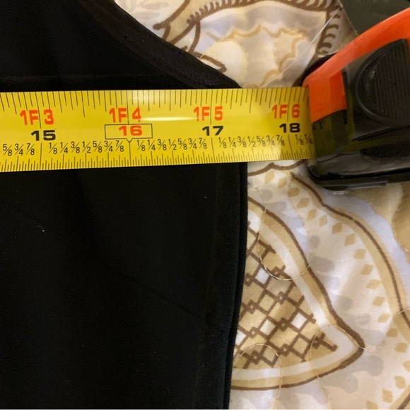 Robbie B Sequined fringe sleeveless black & white deepV mini dress roaring 20s M - Picture 11 of 11